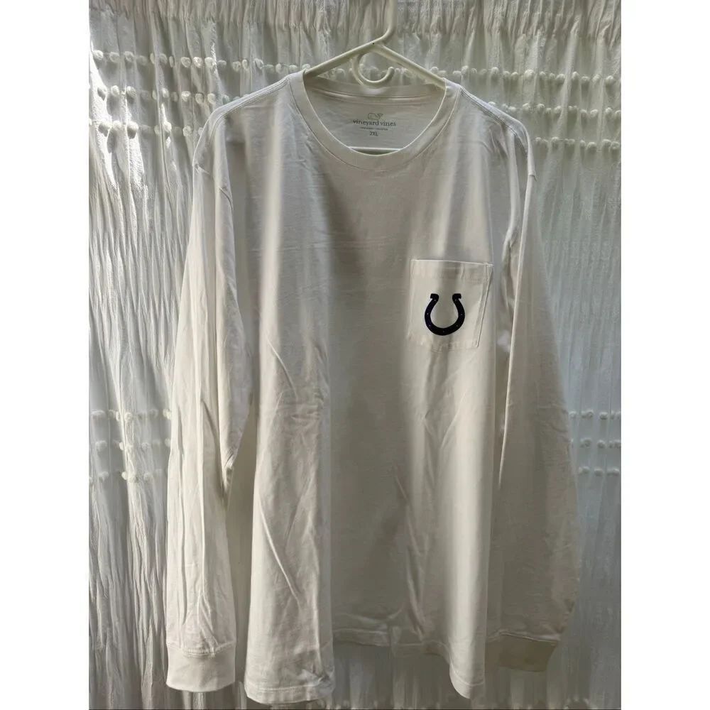 Vineyards Vines Indianapolis Colts Long Sleeve Size 2XL